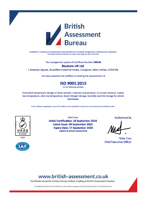 ISO 9001 Certification Logo